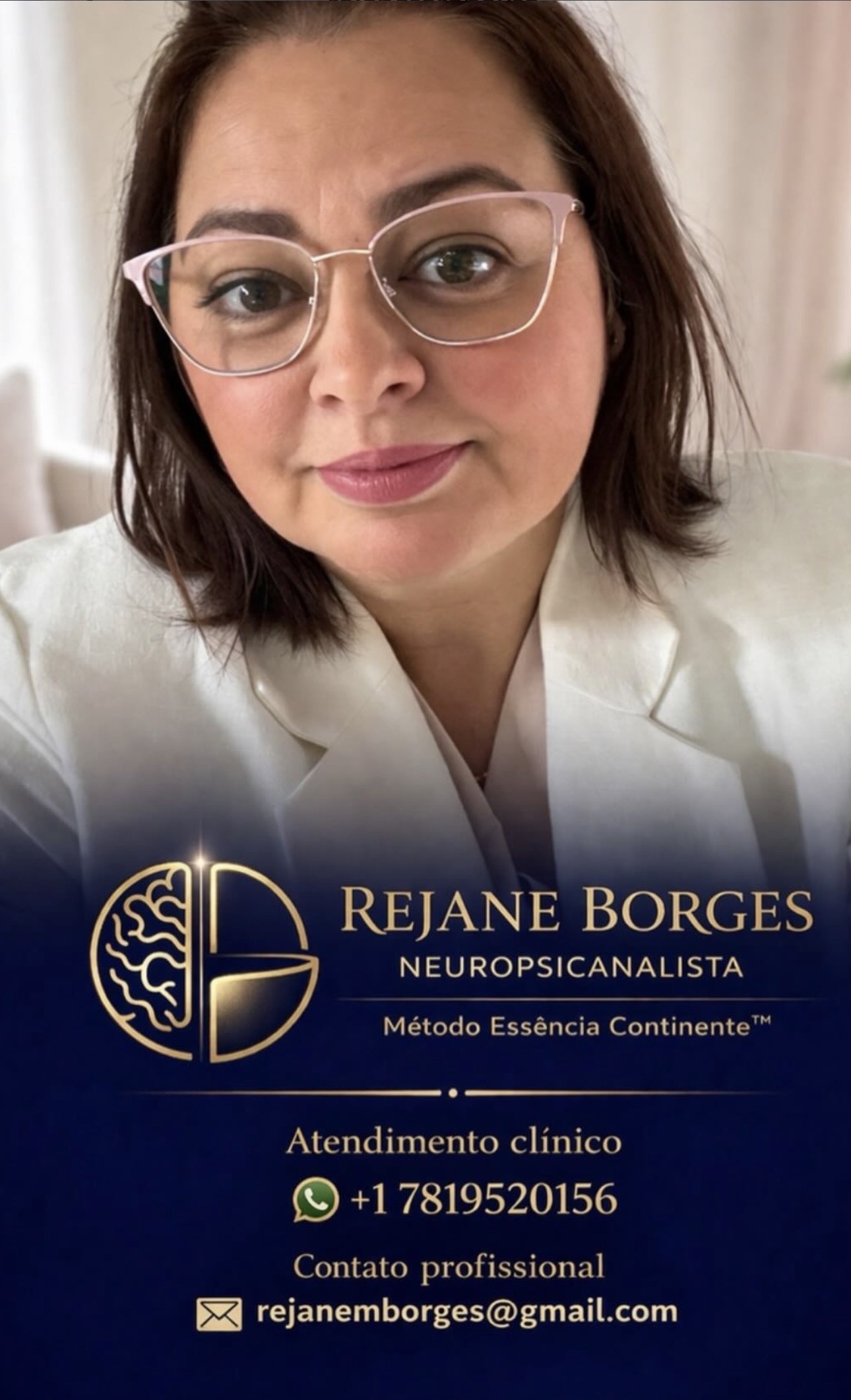 Rejane Borges, neuropsicanalista
